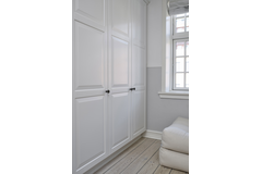 Knop villa round ø30x20 zamak zwart